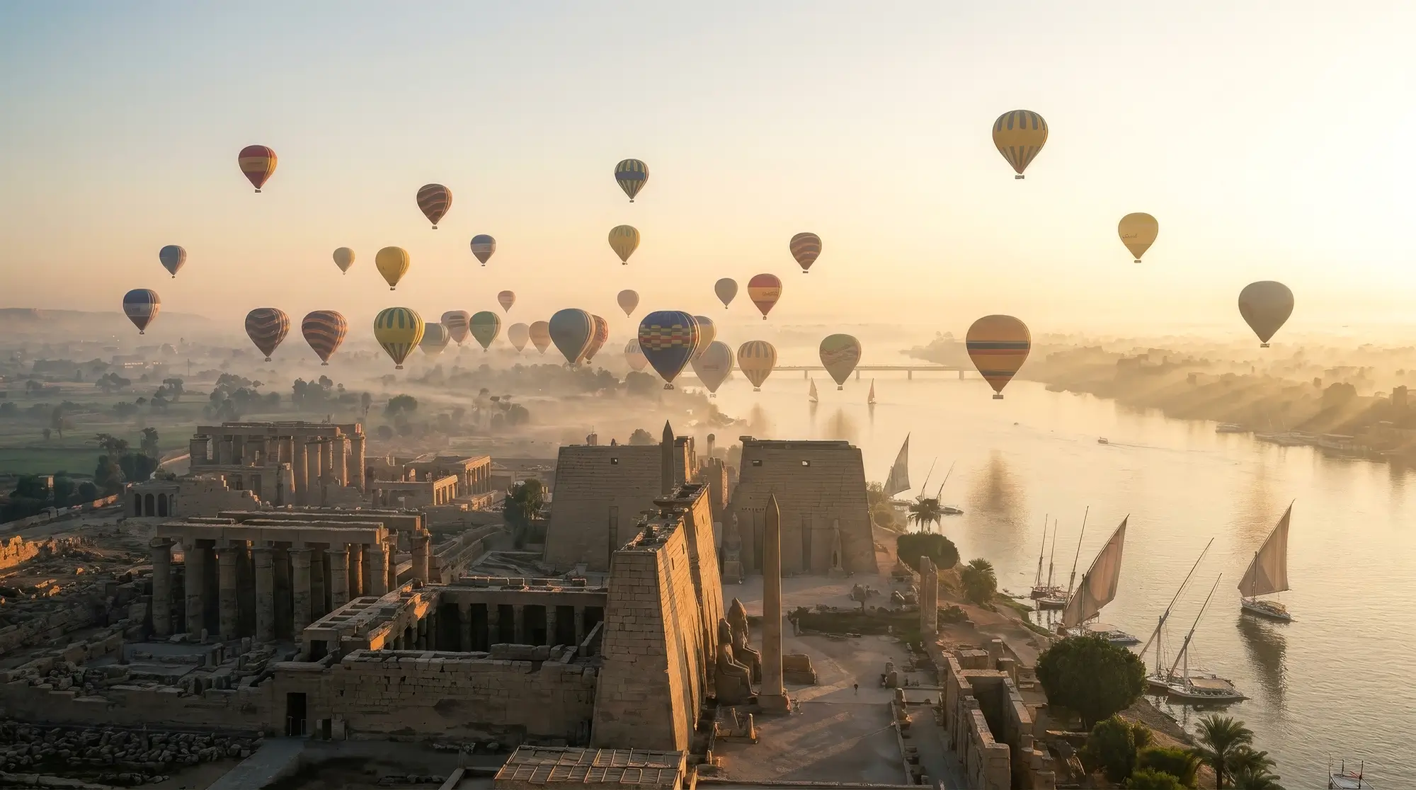 Egypt hot air balloons